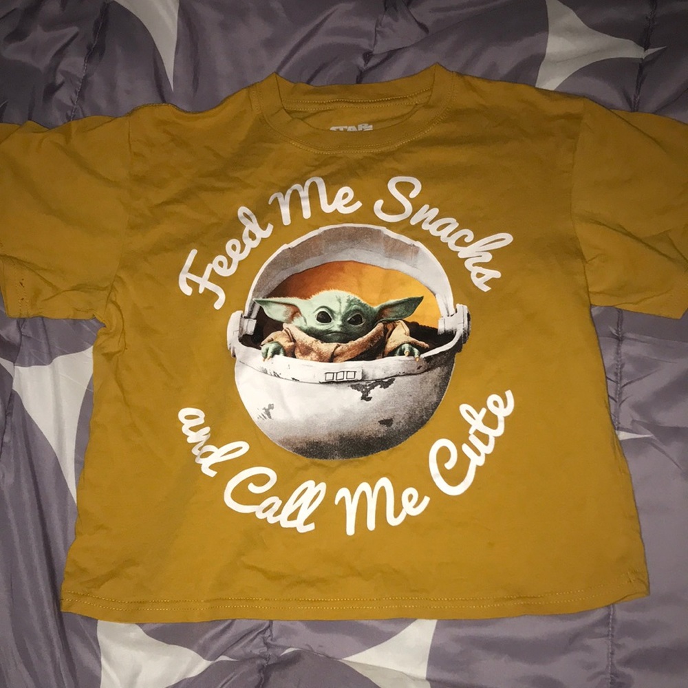 Star Wars cropped tee